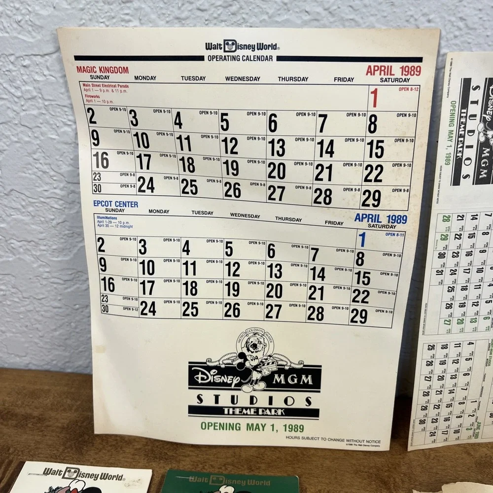 Vintage‎ Disneyland/Disney World Employee Cast Member Admission Pass & More!